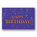 Rainbow Streamers Postcard