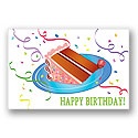 Slice of Cake Postcard
