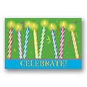 Glowing Celebration Postcard