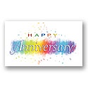 Anniversary Rainbow Card