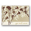 Get Well Foliage Card - Verse Only