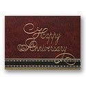 Marbled Anniversary Card