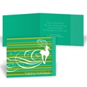 Reindeer Recycled Holiday Card