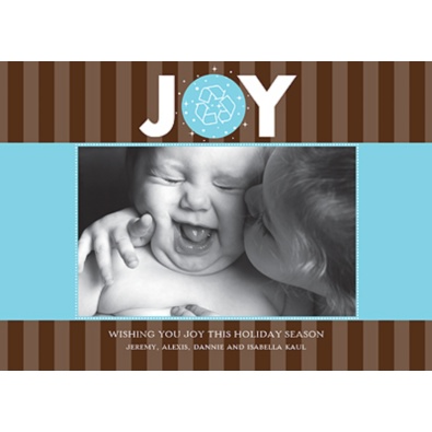 Renewed Wishes Recycled Photo Holiday Card