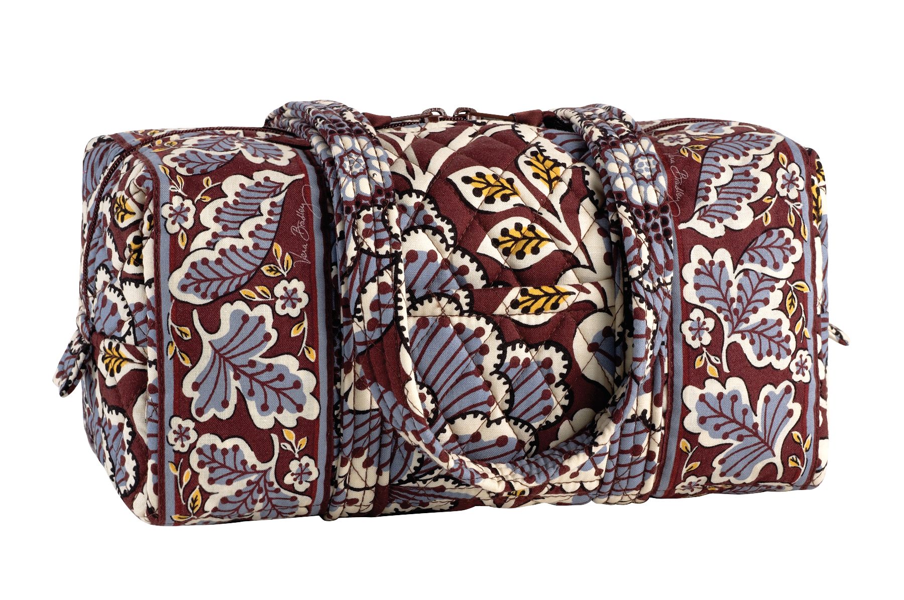 Vera Bradley Handbag in Slate Blooms