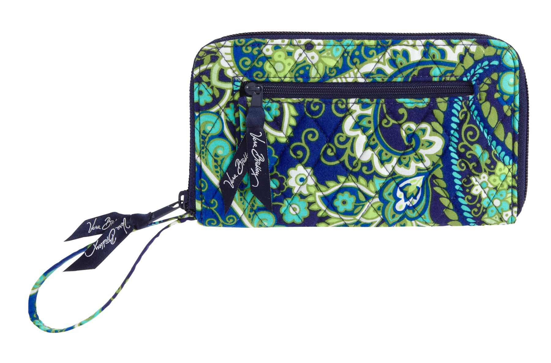 Vera Bradley Zip-Around Wallet in Rhythm and Blues