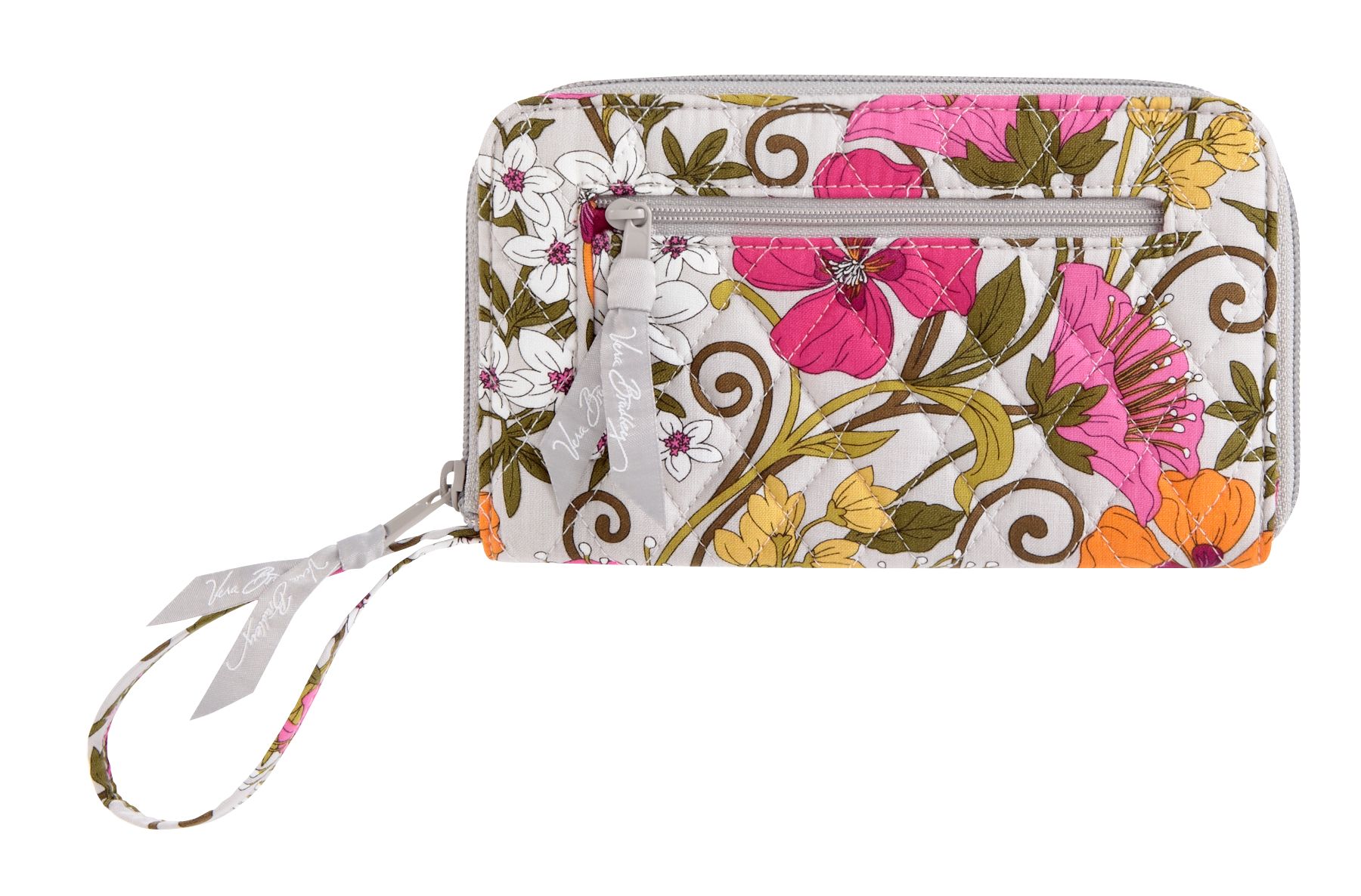 Vera Bradley Zip Around Wallet In English Meadow