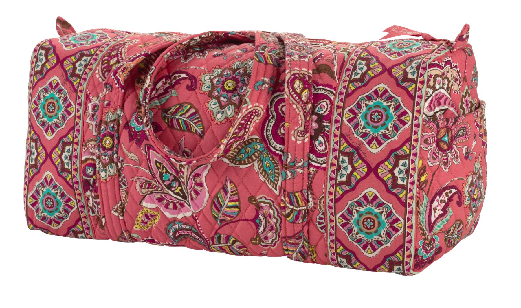 Vera Bradley Small Duffel in Call Me Coral