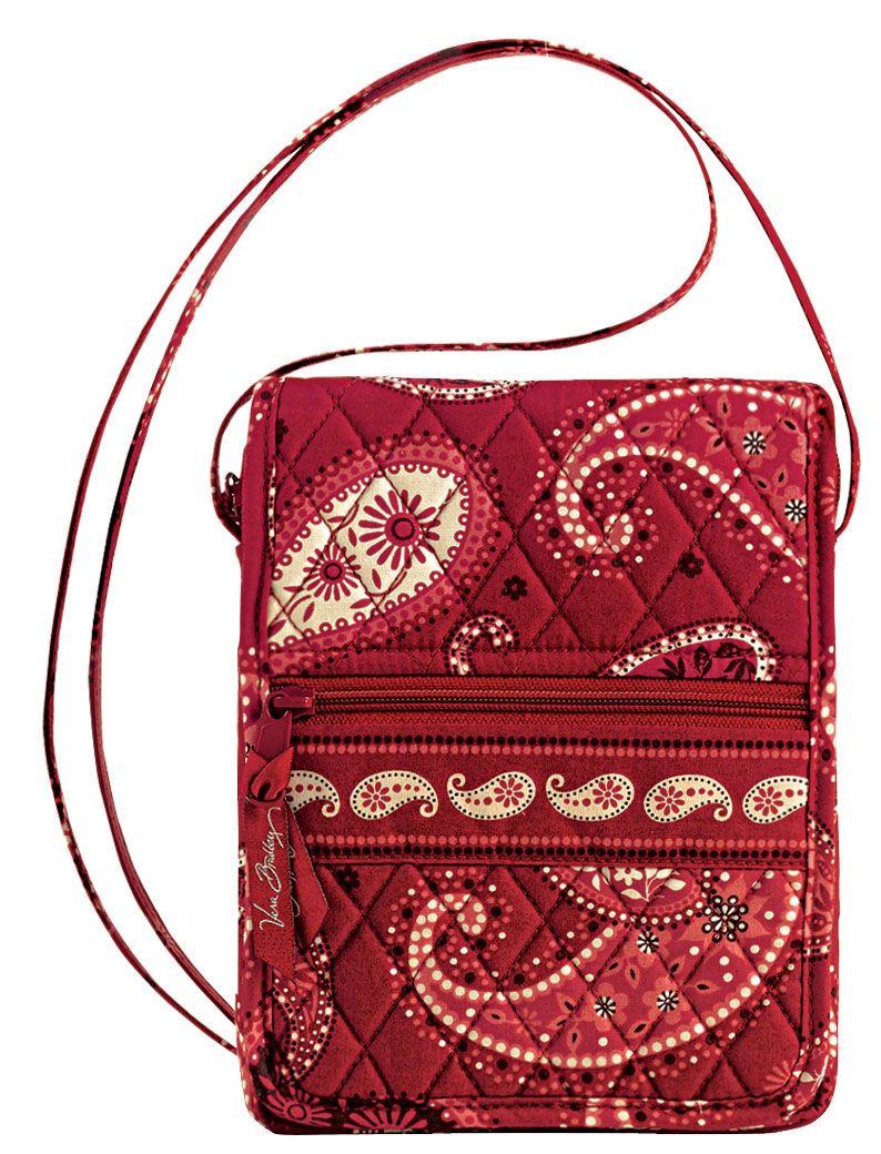 Vera Bradley Mini Hipster Handbag in Mesa Red