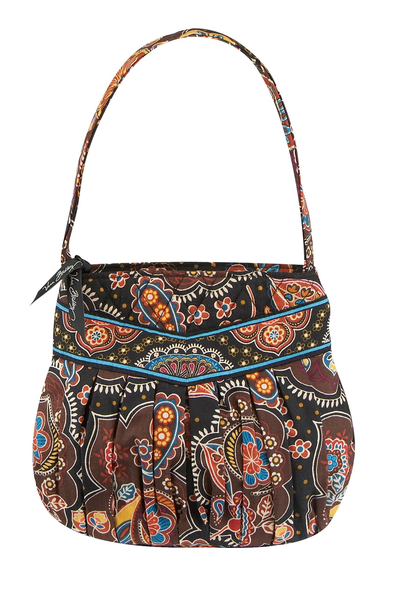 NEW Vera Bradley HANNAH Handbag Brown Tan Small Purse | eBay