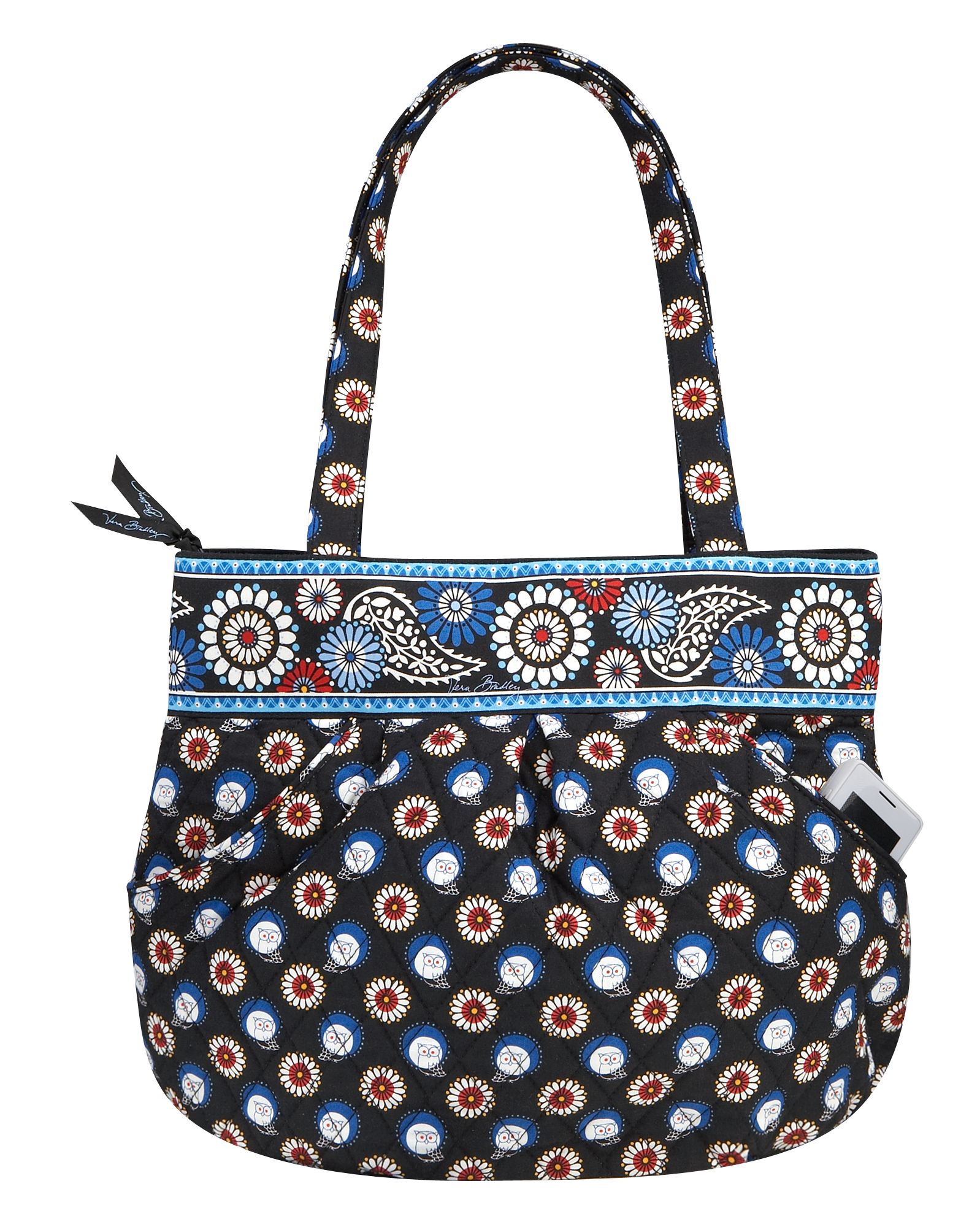 Vera Bradley Morgan Handbag in Night Owl