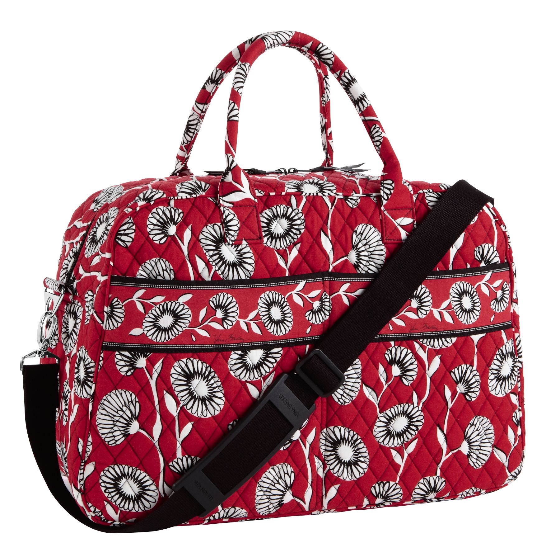 black vera bradley duffel