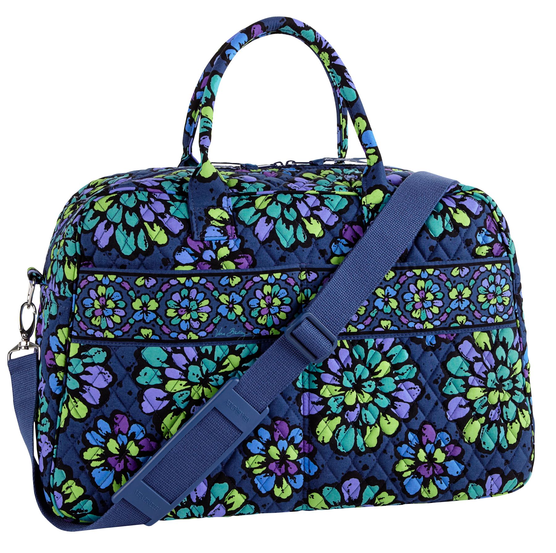 Vera Bradley Weekender in Indigo Pop