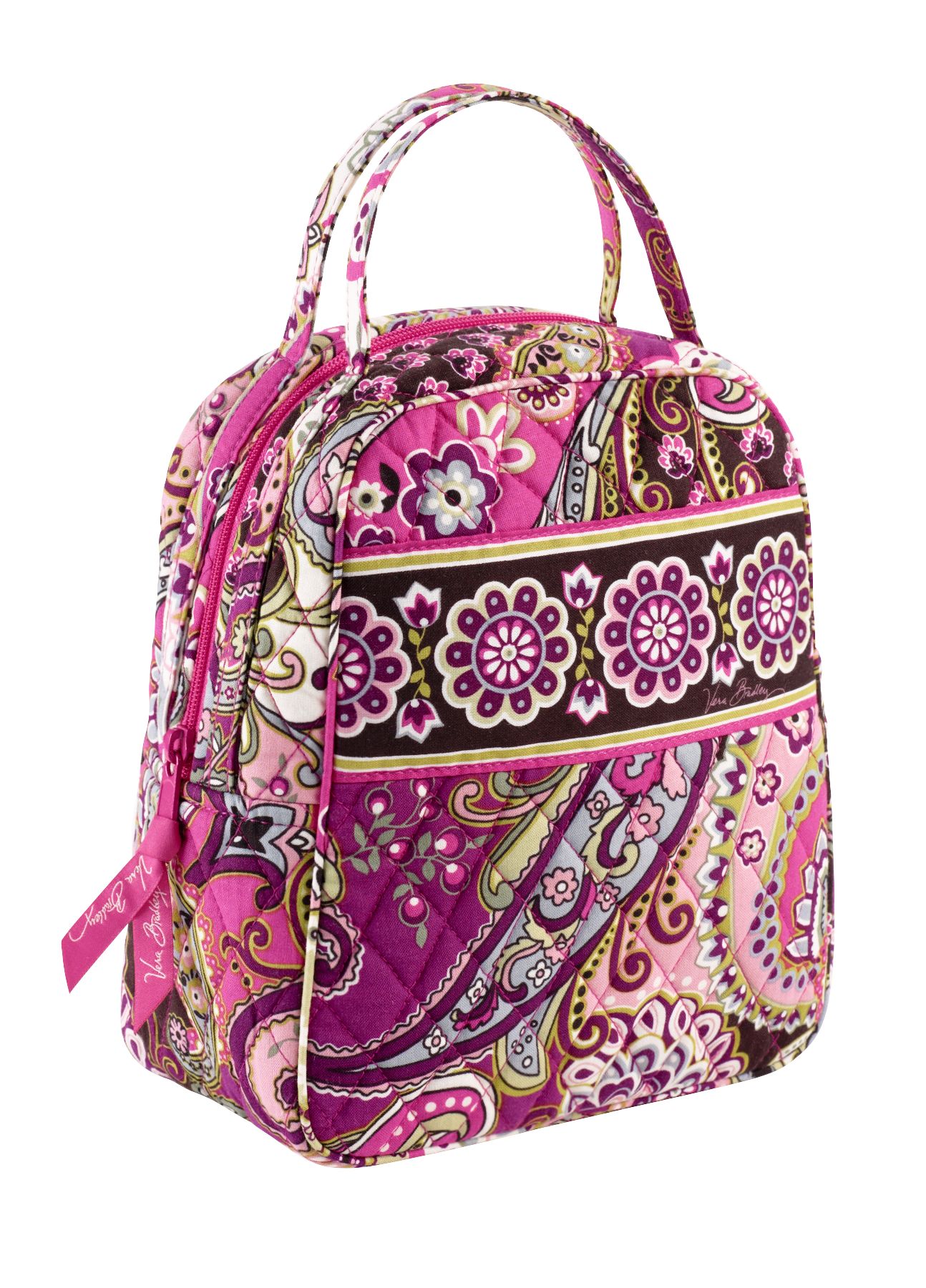 vera bradley paisley lunch box