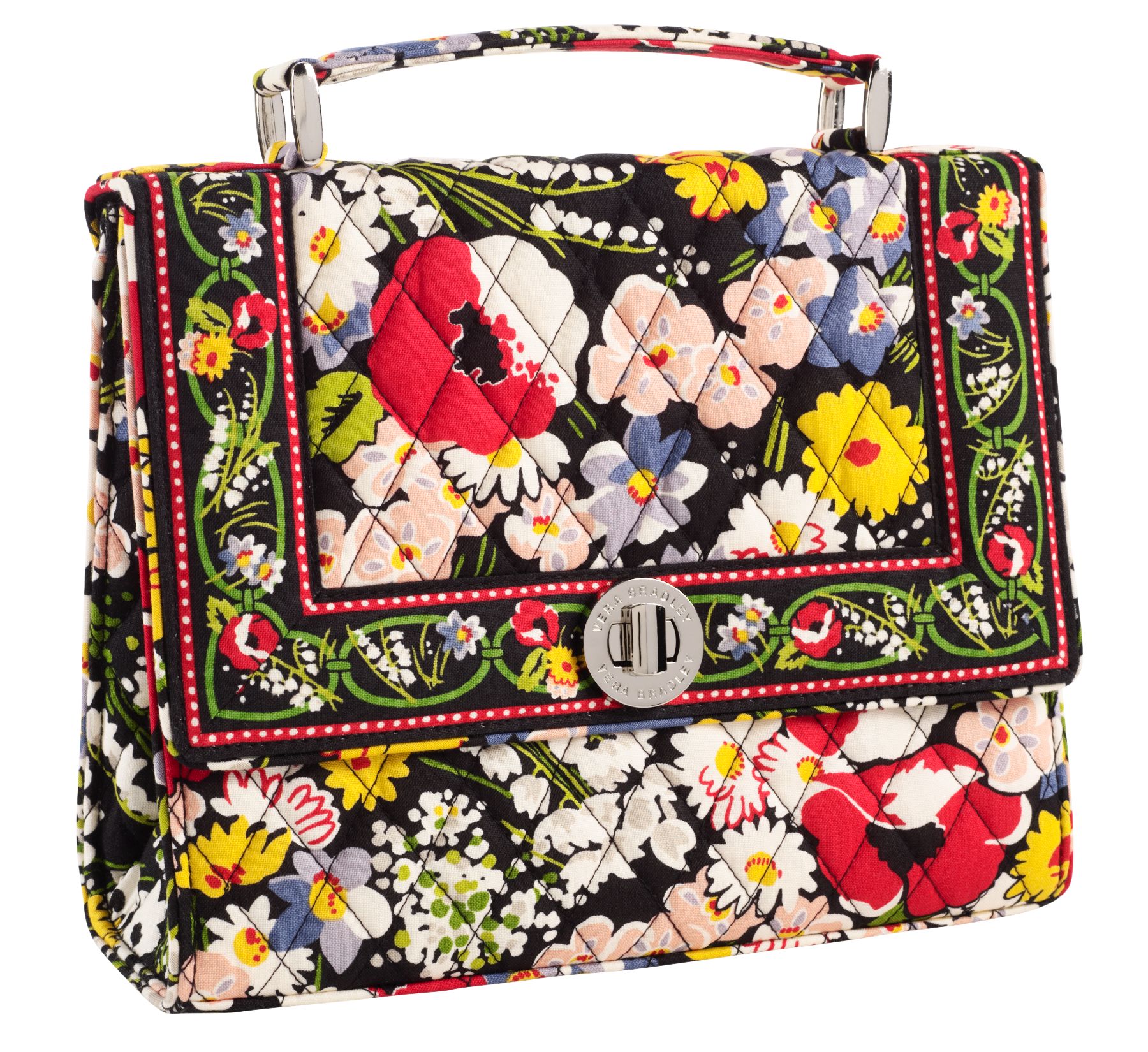 Vera Bradley Julia Handbag in Poppy Fields