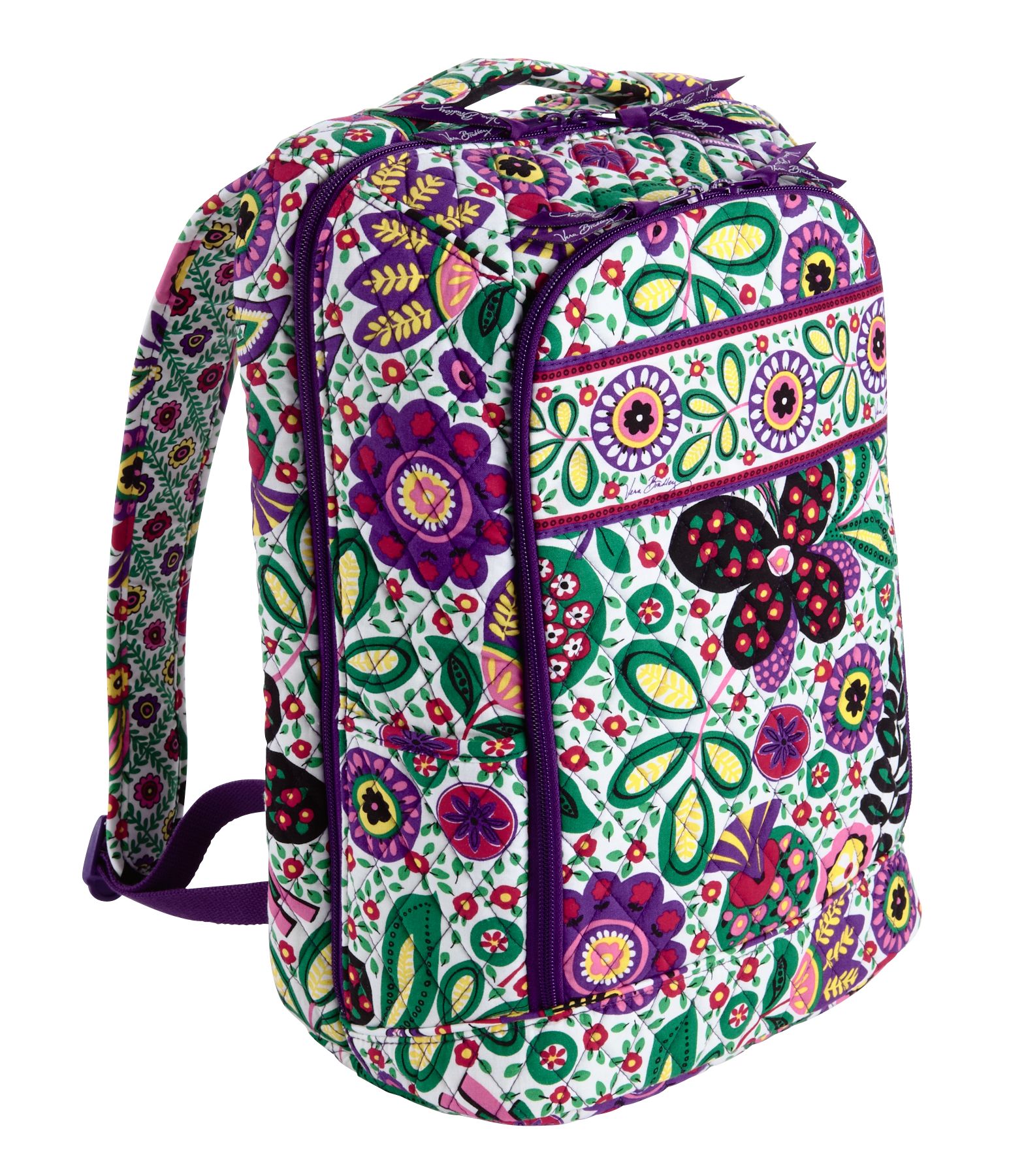 Back To School - Vera Bradley Laptop Backpack in Viva la Vera