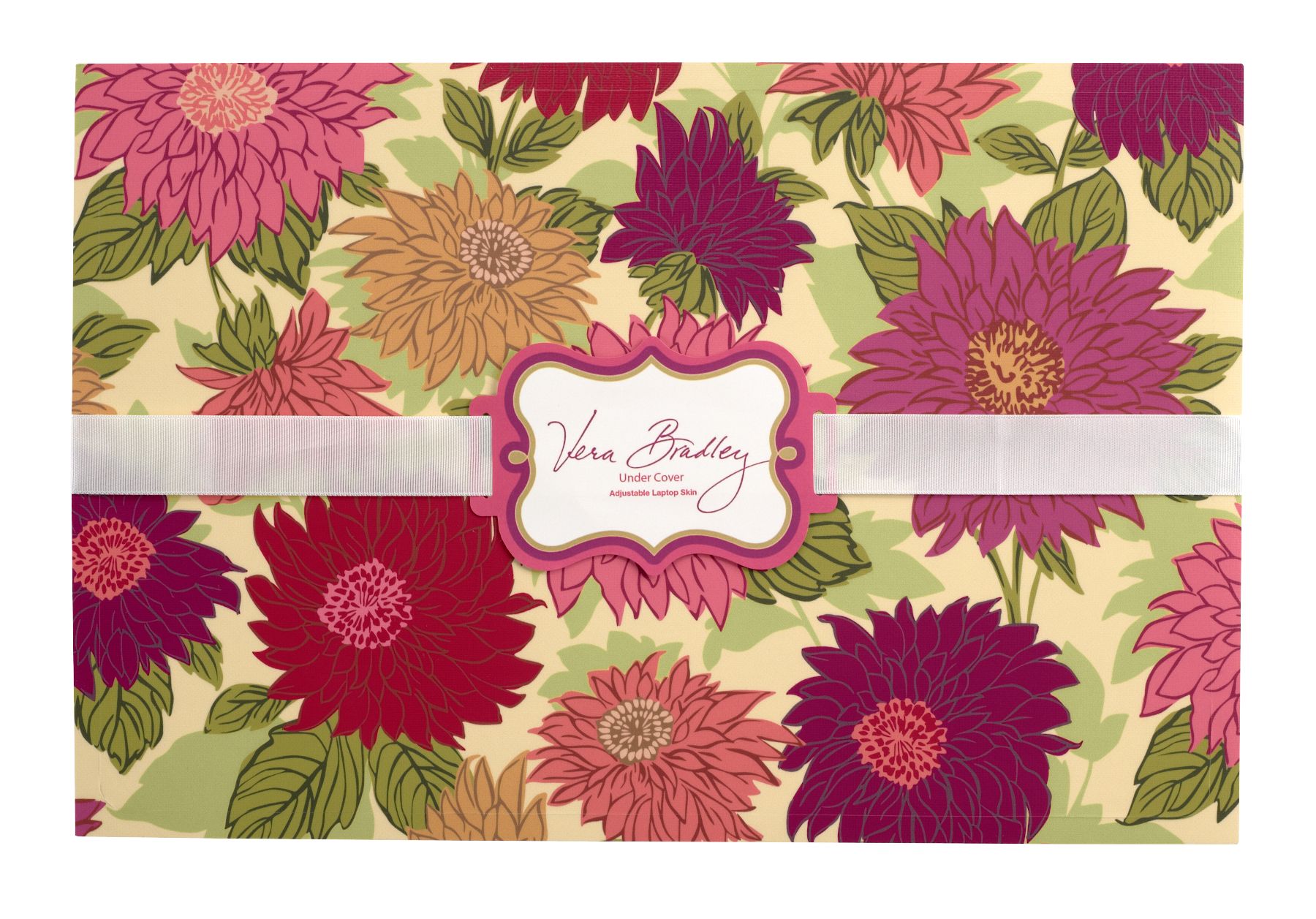 Vera Bradley Under Cover Laptop Skin in Hello Dahlia