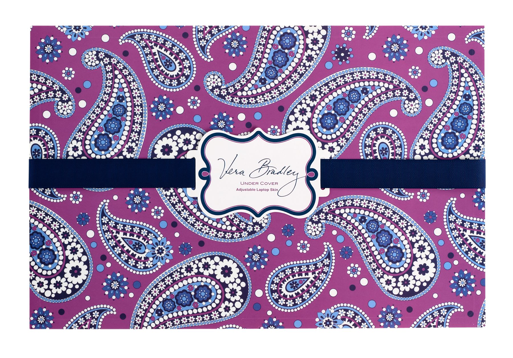 Vera Bradley Under Cover Laptop Skin in Boysenberry