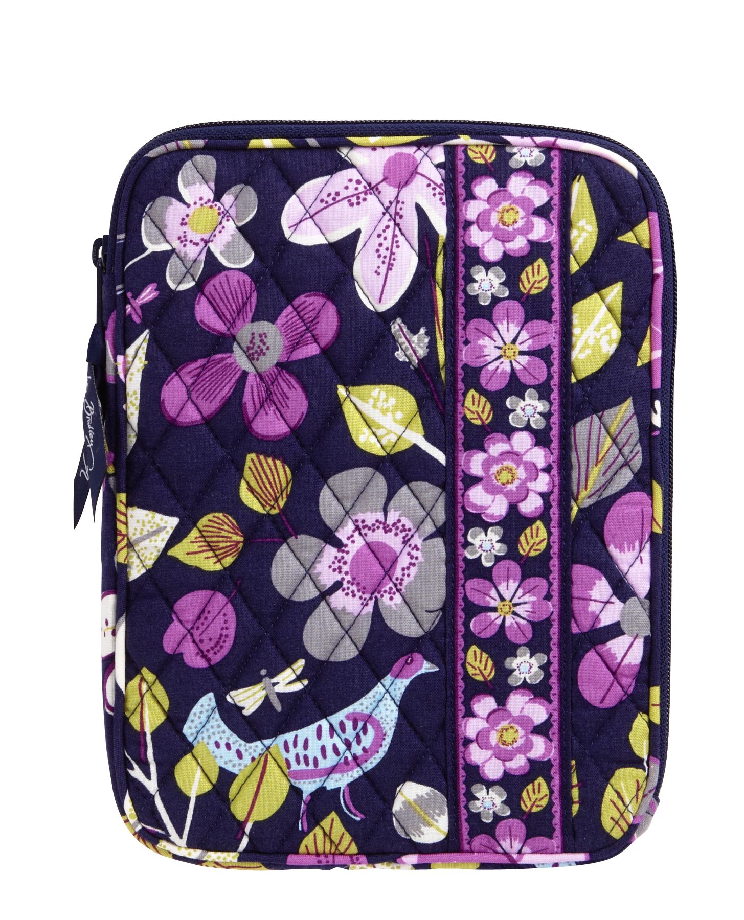 Vera Bradley E-Reader Sleeve in Floral Nightingale