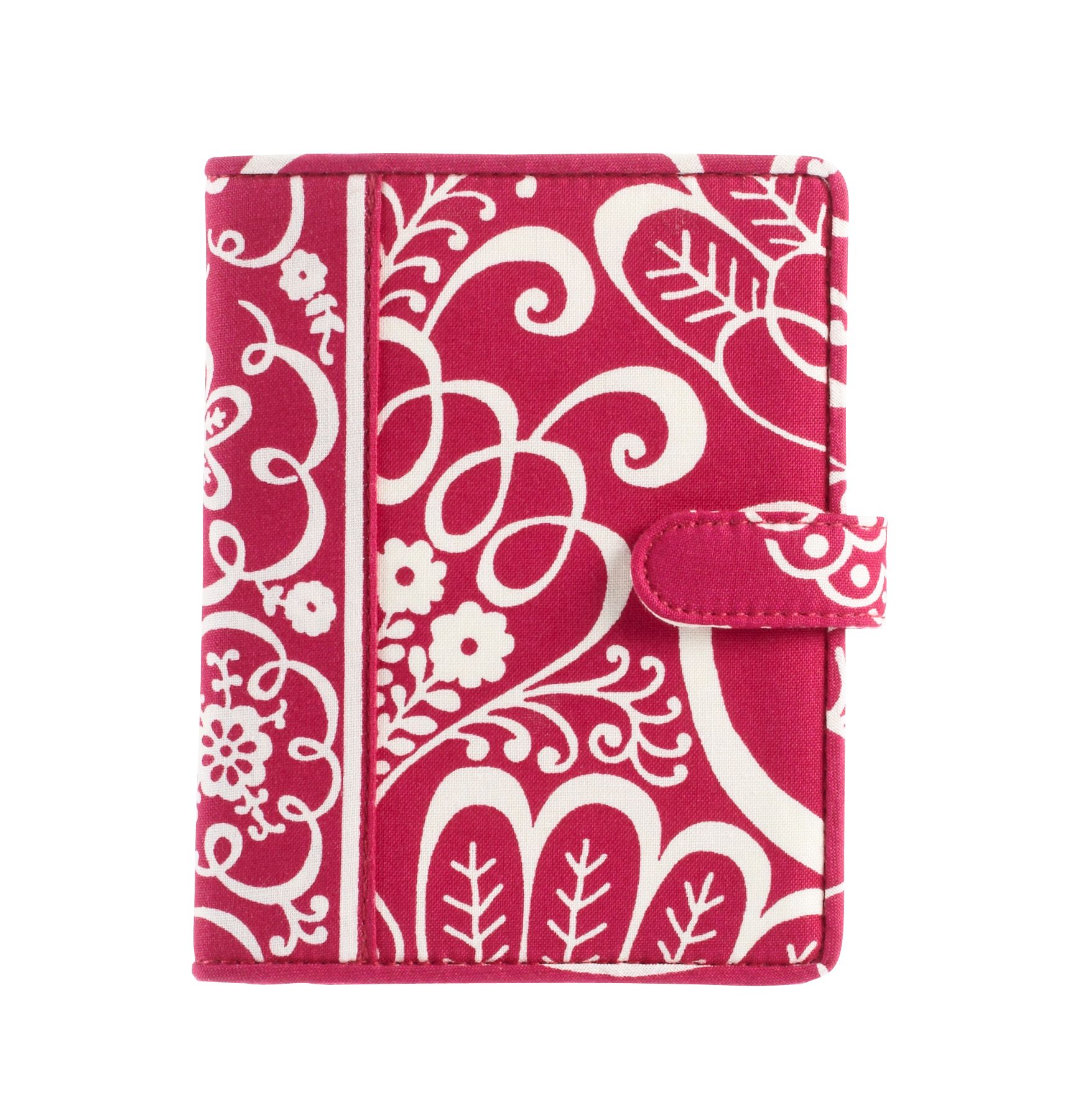 Vera Bradley Passport Cover in Twirly Birds Pink