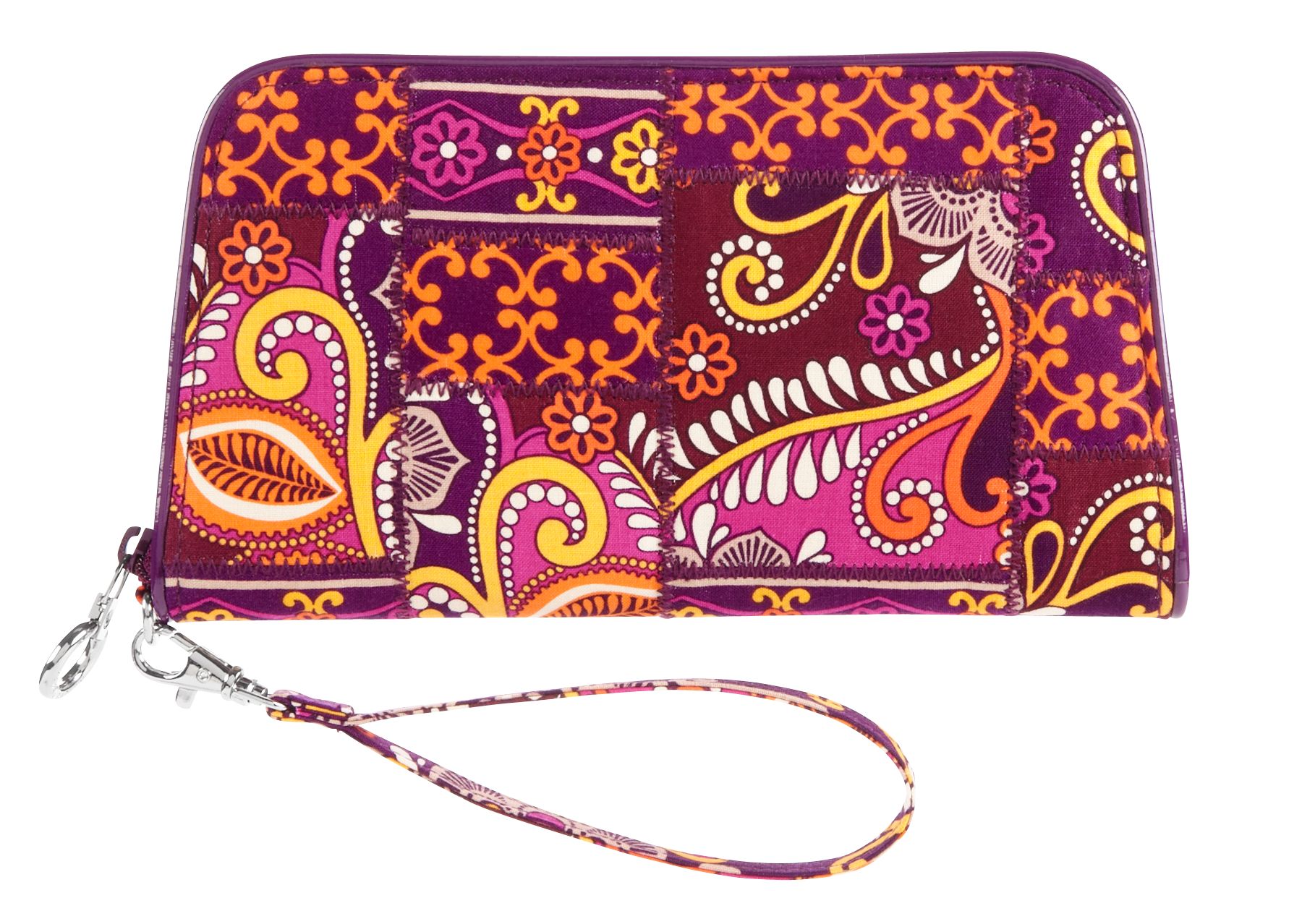 Vera Bradley Zip Around Wristlet in Safari Sunset