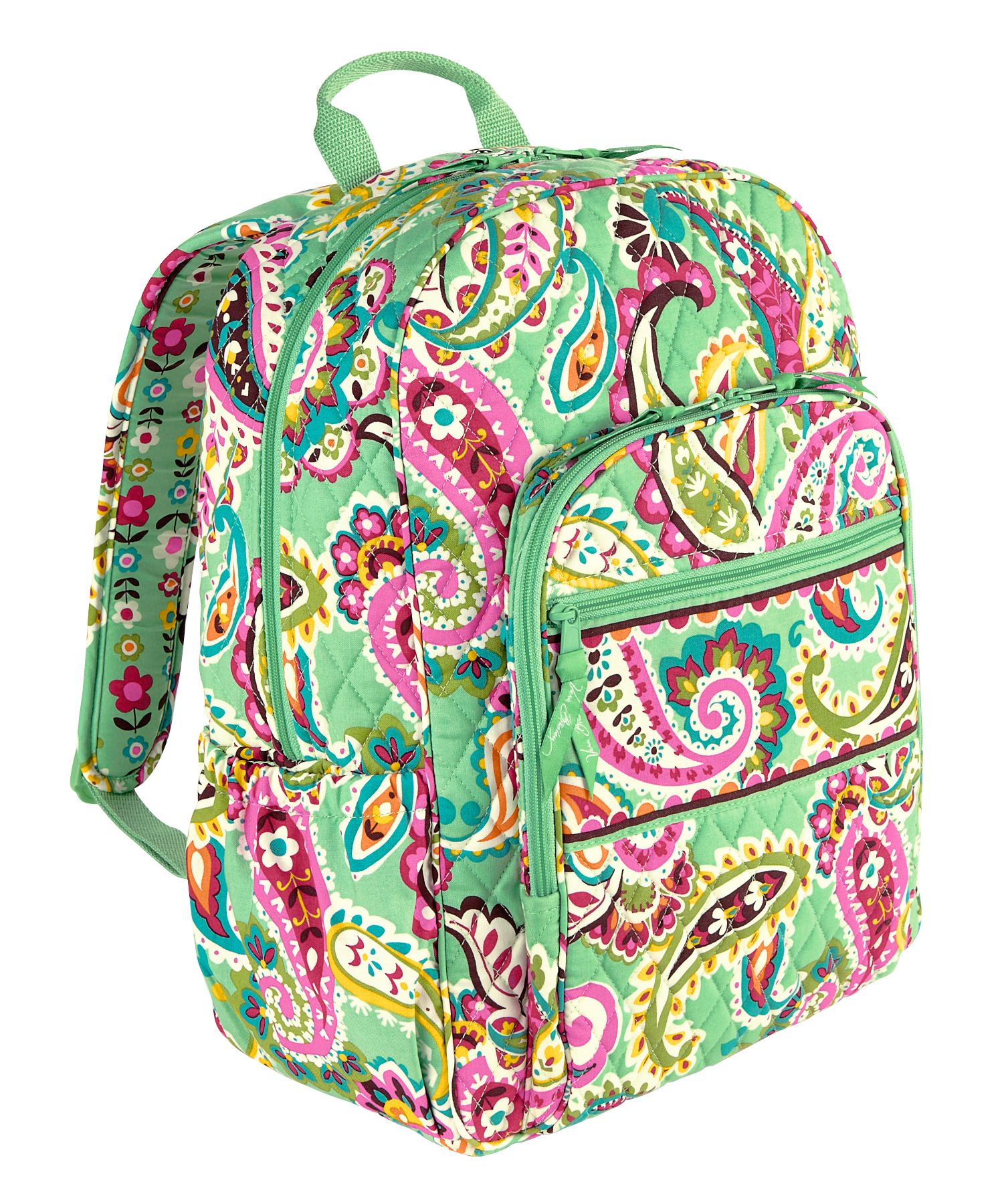 vera bradley petal paisley backpack