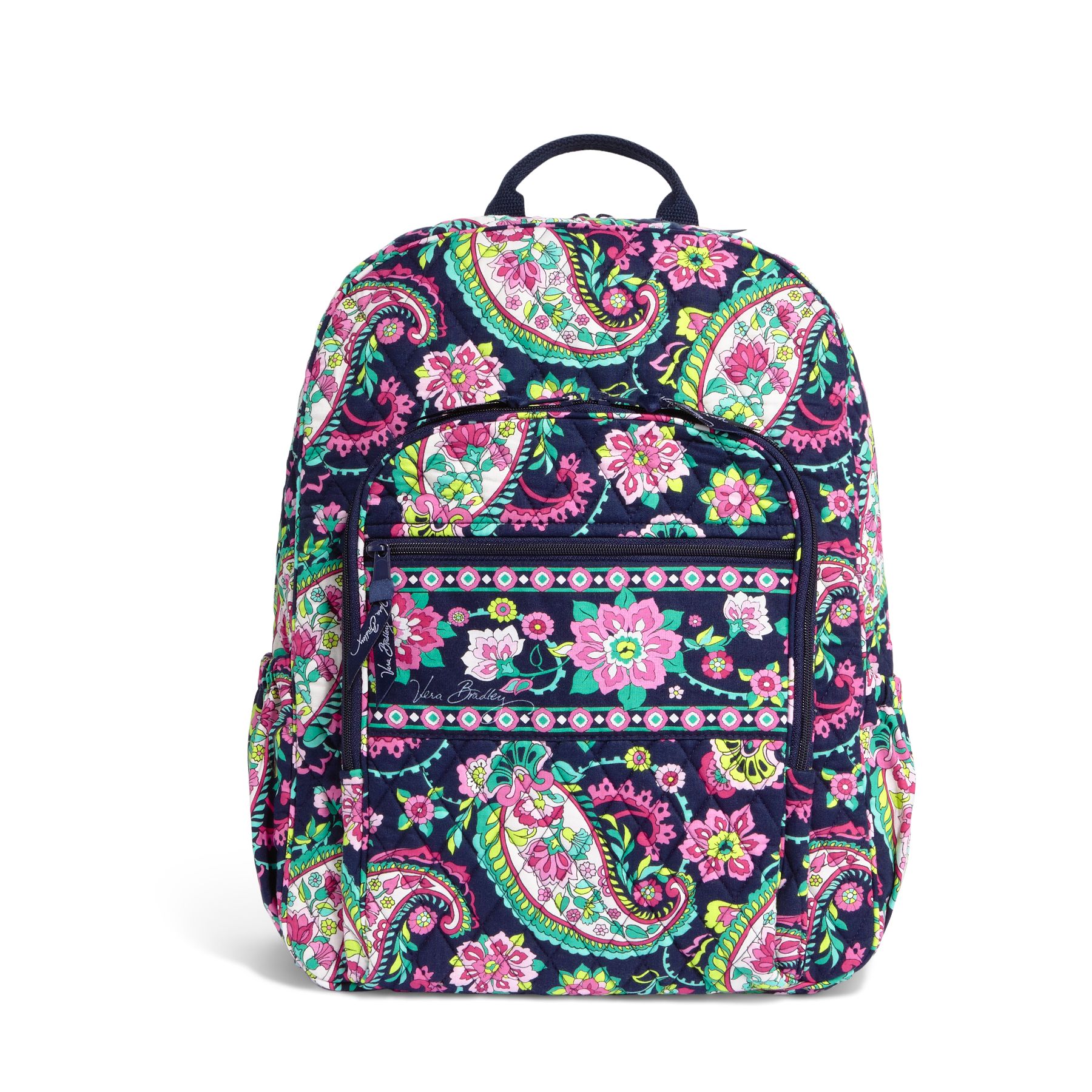 Vera Bradley Campus Backpack in Petal Paisley