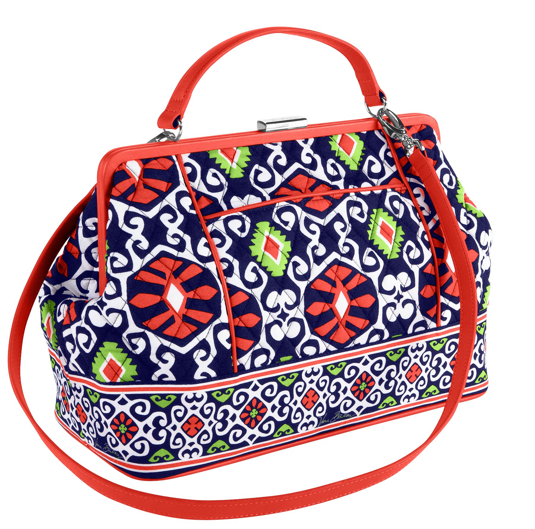 Vera Bradley Barbara Frame Bag in Sun Valley