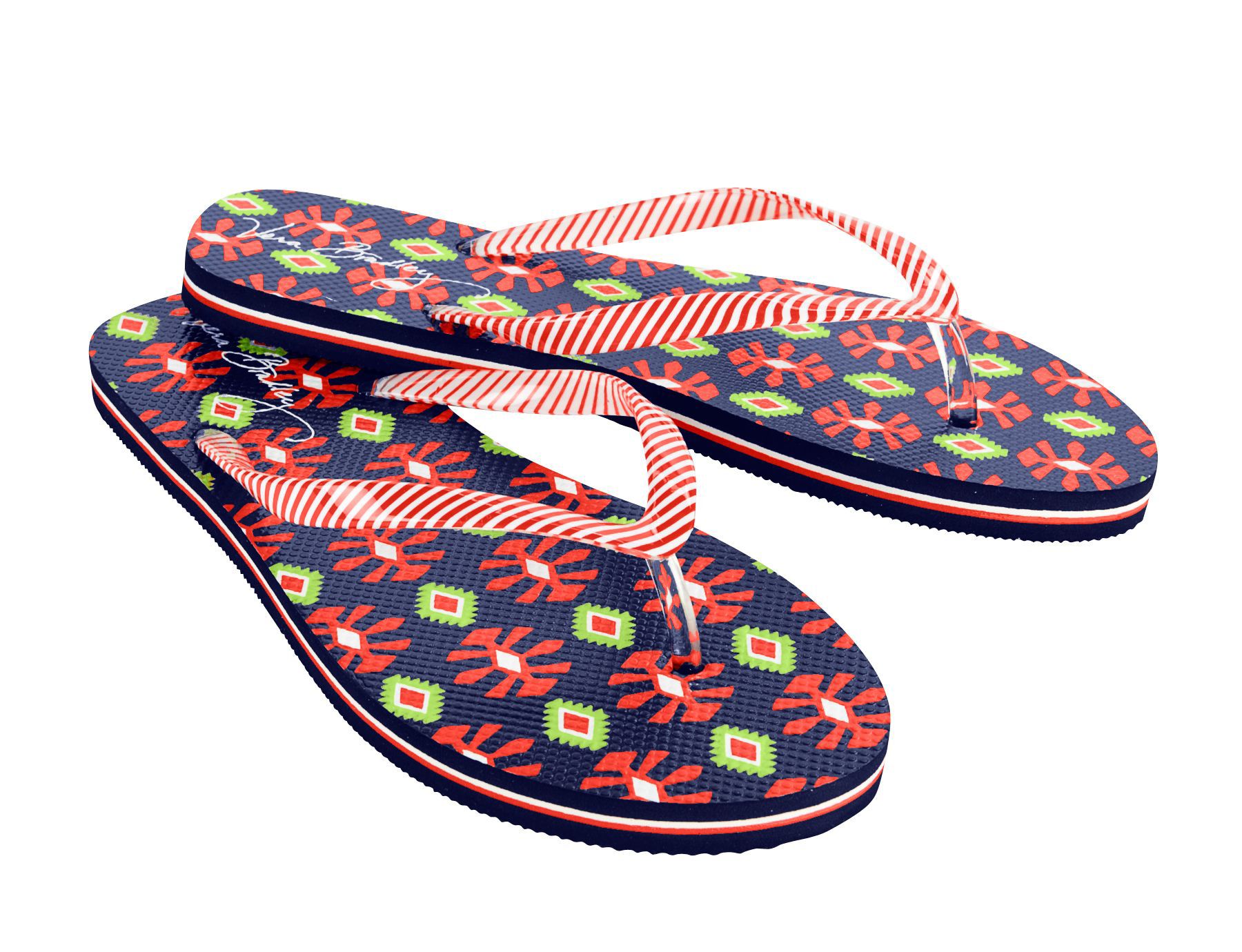 Vera Bradley Flip Flops in Sun Valley