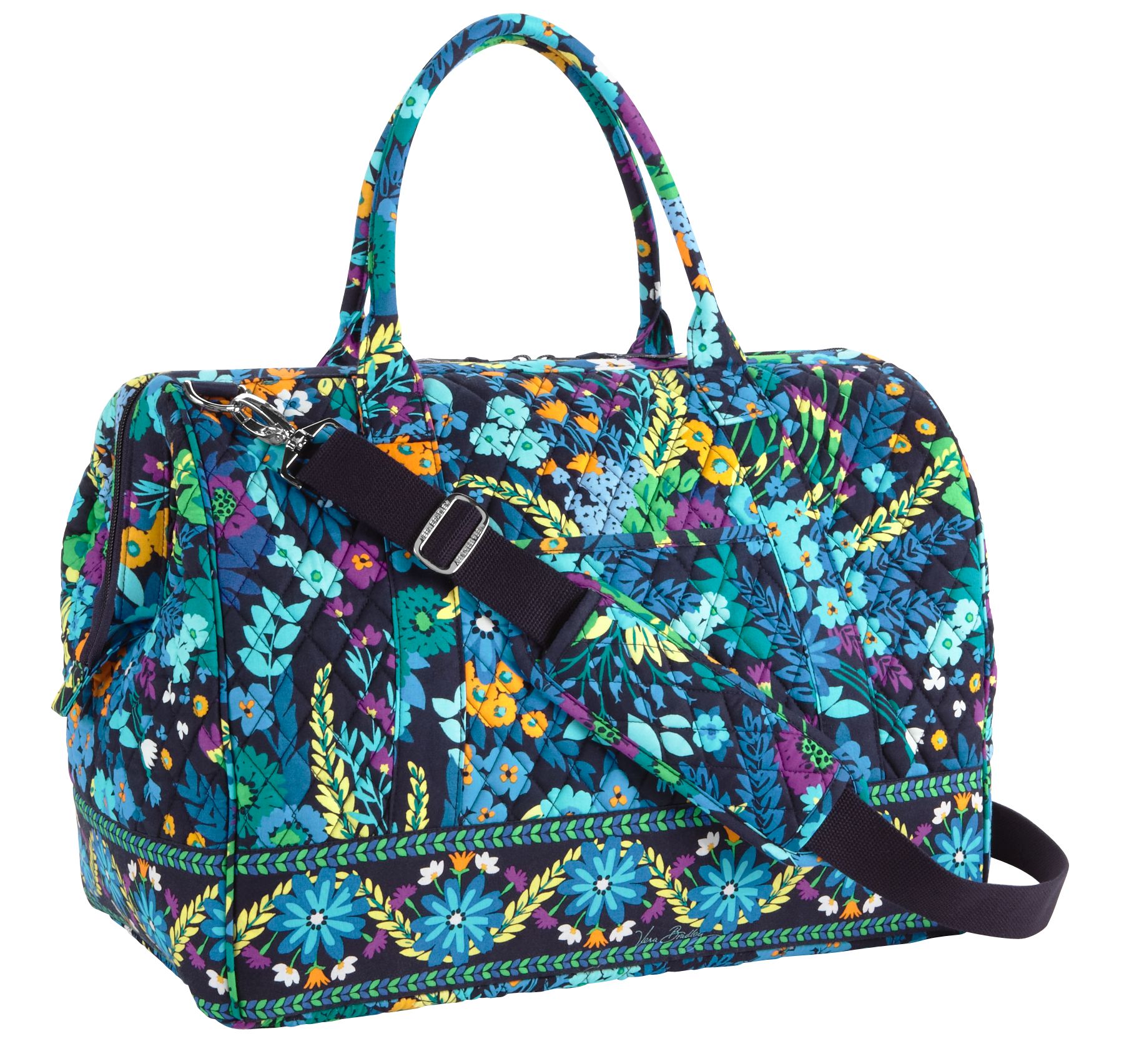 Vera Bradley Frame Travel Bag in Midnight Blues