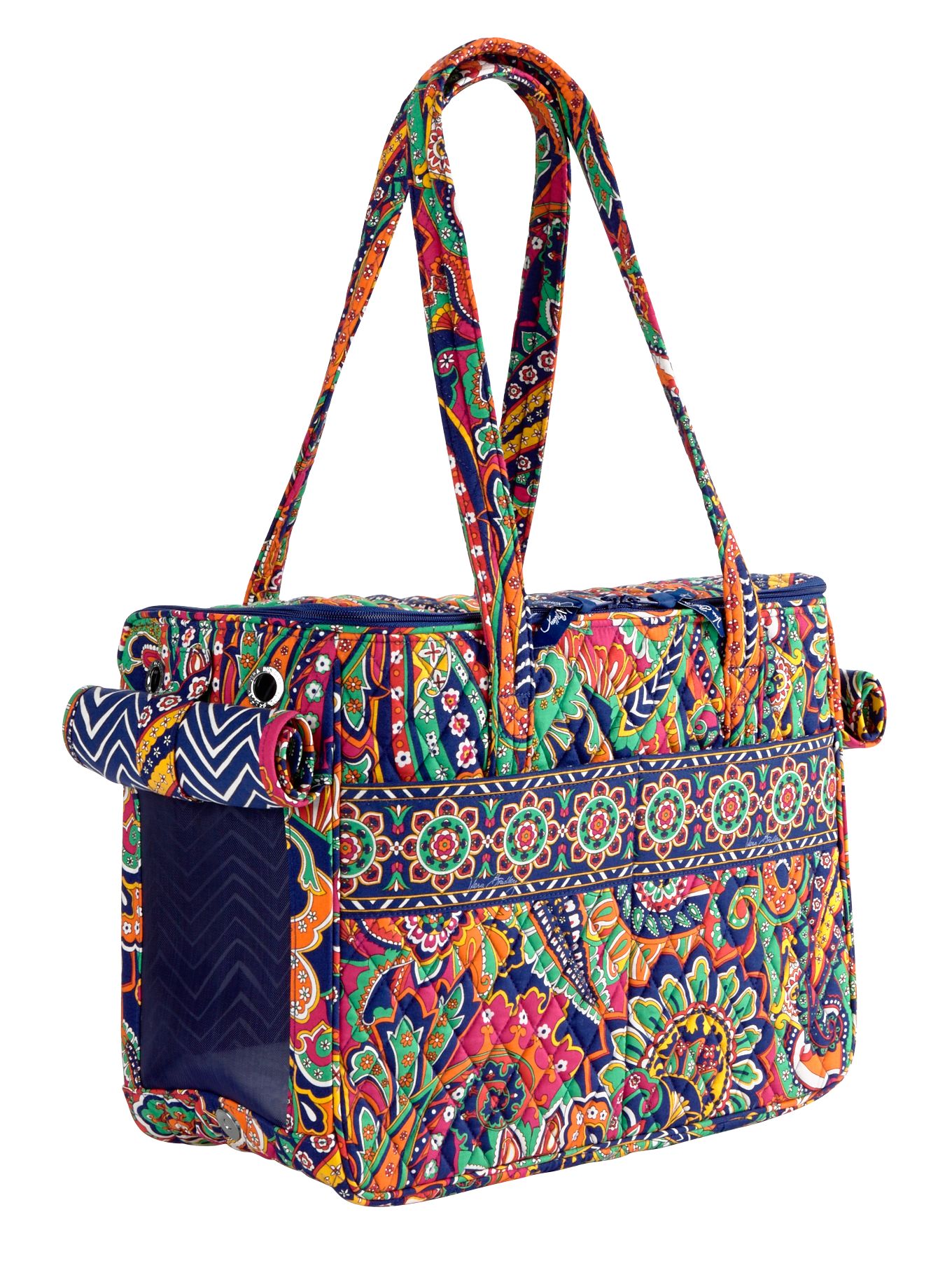 vera bradley wine carrier